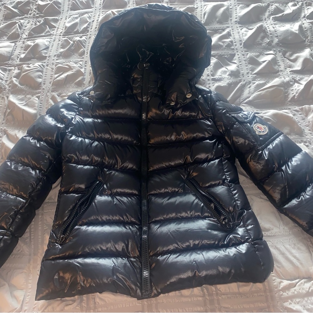 Girls Authentic Moncler Puffer Coat